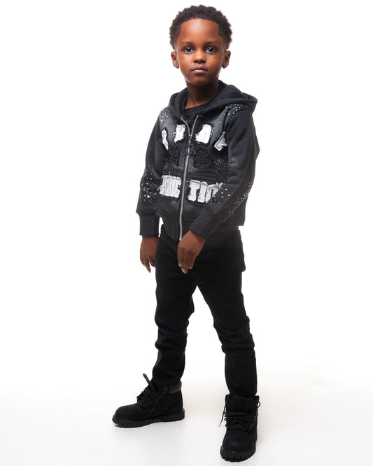 Kids Trap Addictions Rhinstone Hoodie